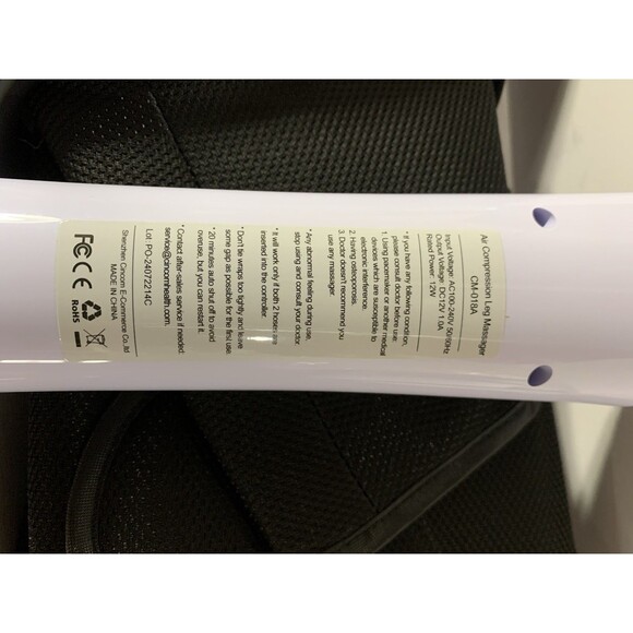 Cincom Leg MassagerFor Circulation & Pain Relief,Air Compression Massage CM-018A - Picture 8 of 11